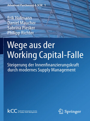 cover image of Wege aus der Working Capital-Falle